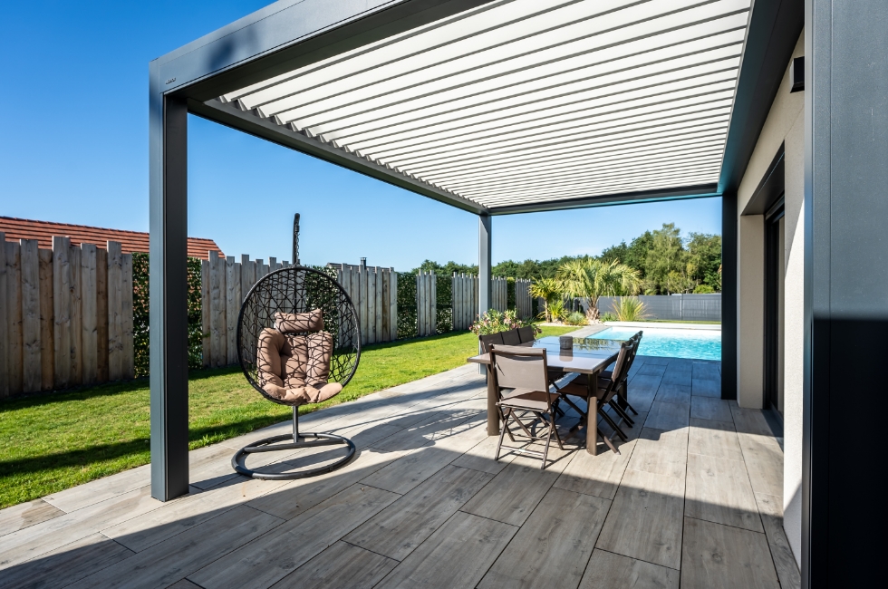 Pergolas Bioclimatiques Lames Devis Et Installation Linconyl
