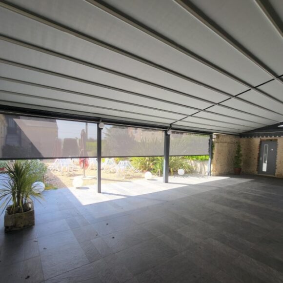 Réalisation installation de pergola à Vouvray