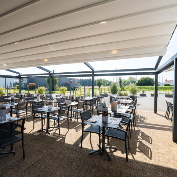 3 Brasseurs Pergola toile Saint Saturnin