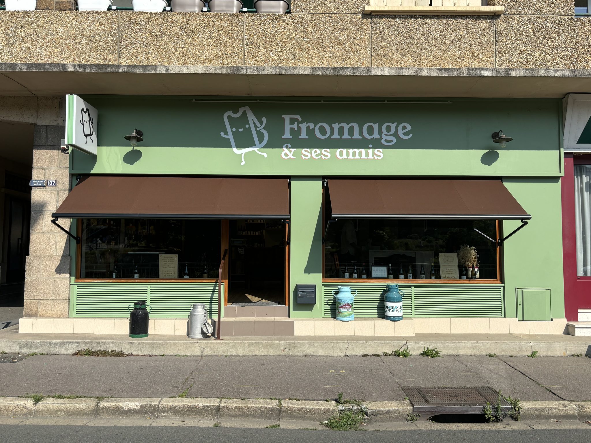 Linconyl Stores Bannettes à Projection FROMAGE ET SES AMIS