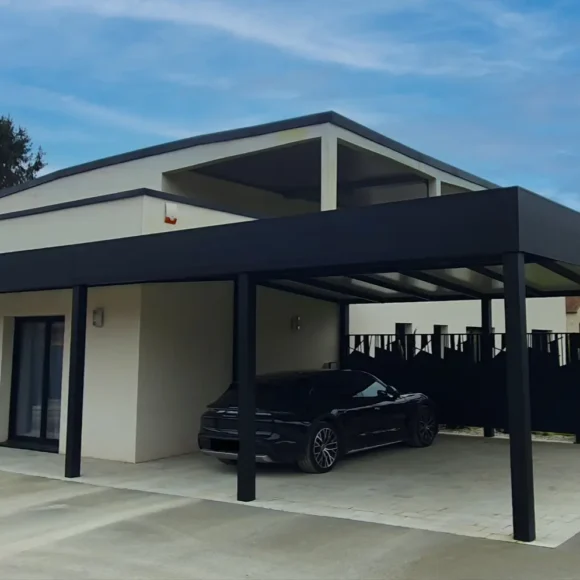 carport bien dimensionné Linconyl Le Mans